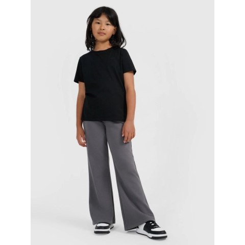 T-shirt regular gładki dziewczęcy 4F 4FJRMM00TTSHF3231-20S