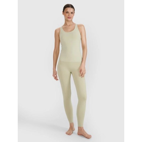 Top do jogi i pilatesu slim szybkoschnący damski 4F 4FWSS25TFSLF428-42S