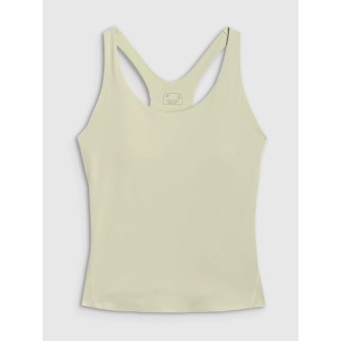 Top do jogi i pilatesu slim szybkoschnący damski 4F 4FWSS25TFSLF428-42S