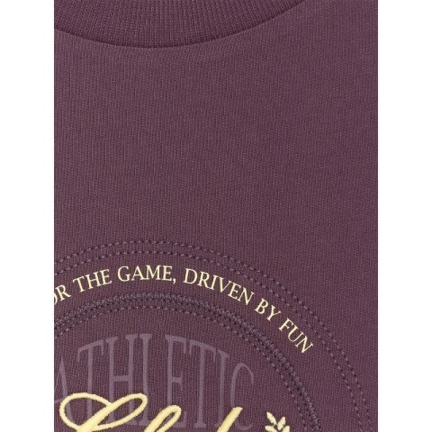 T-shirt oversize z nadrukiem damski 4F 4FRSS25TTSHF2791-50S