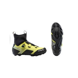 Buty rowerowe NORTHWAVE Celsius Xc Arc GTX żółty/czarny - 42