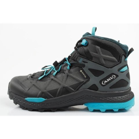 Buty turystyczne damskie AKU Rocket Mid DFS GTX - black/turquoise