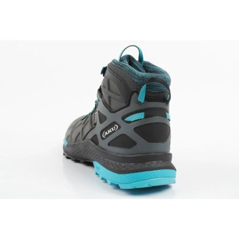 Buty turystyczne damskie AKU Rocket Mid DFS GTX - black/turquoise