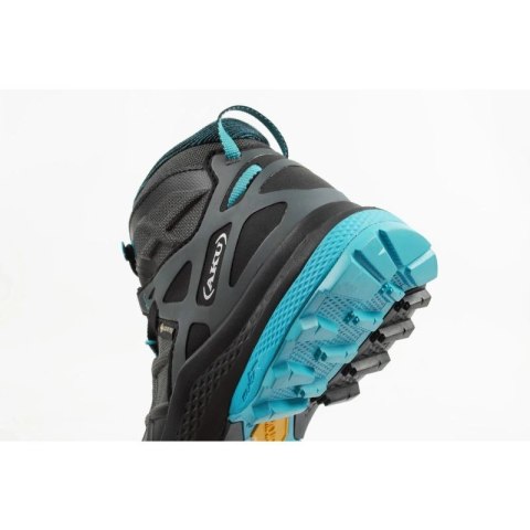 Buty turystyczne damskie AKU Rocket Mid DFS GTX - black/turquoise
