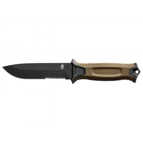 Nóż survivalowy GERBER Strongarm Fixed Serrated Coyote