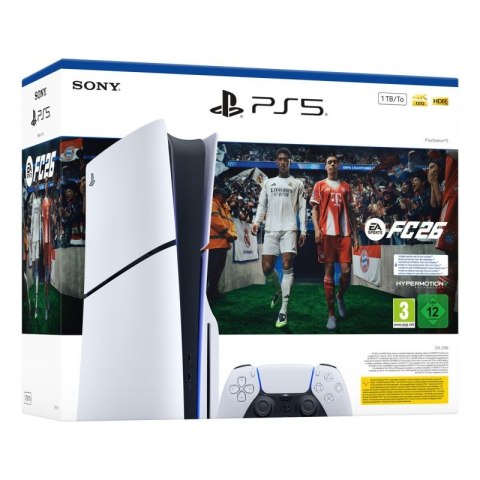 Sony PlayStation 5 Slim Disc Edition 1 TB + EA Sports FC 26
