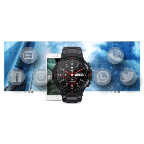 Smartwatch GIEWONT Czarny GW430-1