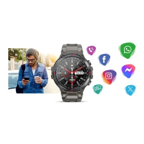 Smartwatch GIEWONT Szary GW430-2