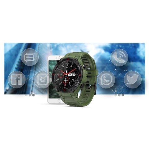 Smartwatch GIEWONT Zielony GW430-3