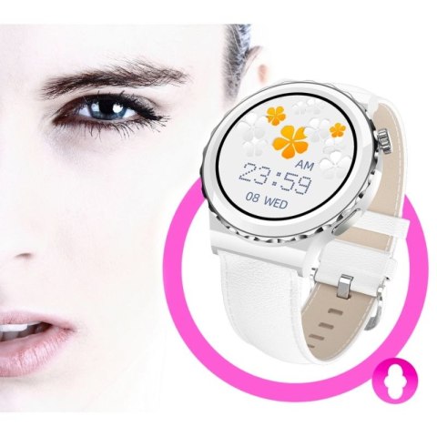 Smartwatch Damski Rubicon RNCE92 PRO White/2 x Pasek SMARUB171