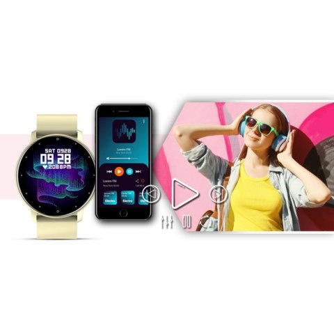Smartwatch GIEWONT Ecru GW120-6