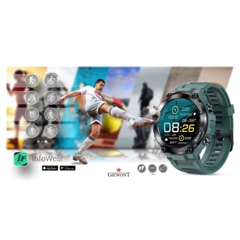 Smartwatch GIEWONT Pionier GPS GW460-2 - Sea Green