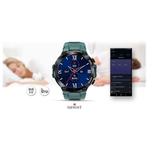 Smartwatch GIEWONT Pionier GPS GW460-2 - Sea Green