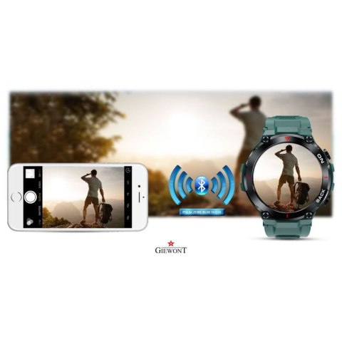 Smartwatch GIEWONT Pionier GPS GW460-2 - Sea Green