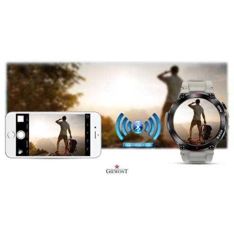 Smartwatch GIEWONT Pionier GPS GW460-3 - Light Stone
