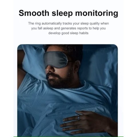 Smart Ring RUBICON R6 Deep Grey SIZE-10(US) SMARUB324