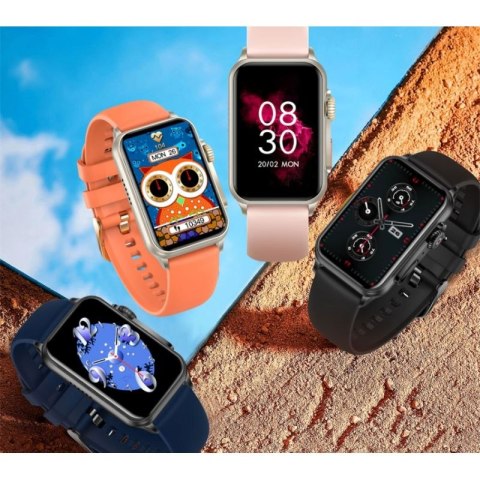 Smartwatch Damski RUBICON RNCF06 Black SMARUB222