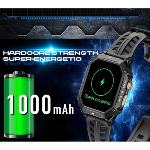 Smartwatch Męski Rubicon RNCF24-2 GREY