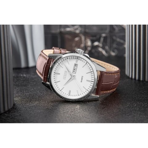 Zegarek Męski Skmei 9073SIWTB + BOX
