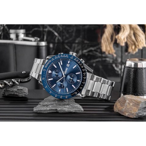 Zegarek Męski Skmei 9253SIBU + BOX