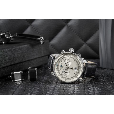 Zegarek Męski ZEPPELIN 100 Yahre 7690-1 + BOX