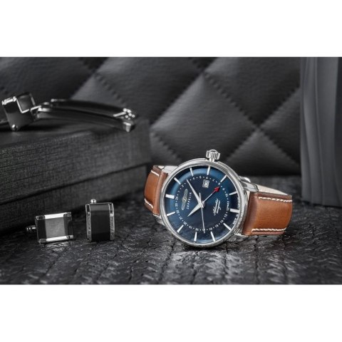 Zegarek Męski ZEPPELIN Atlantic Timezone 8442-3 + BOX
