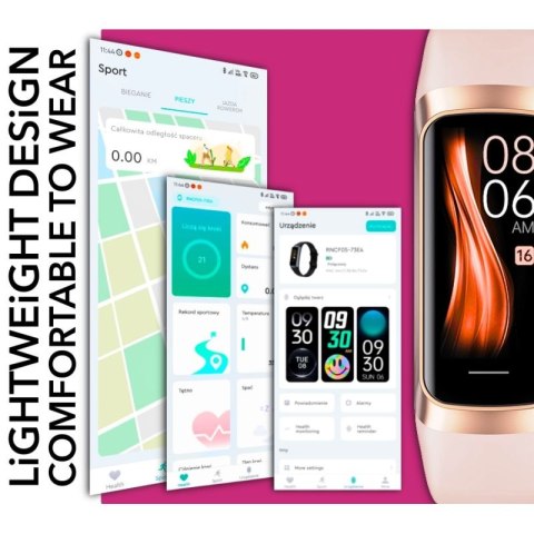 Smartband Damski RUBICON RNCF05 Silver/Grey SMARUB213