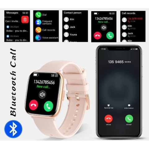 Smartwatch Damski Rubicon RNCF31 BLACK