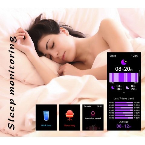 Smartwatch Damski Rubicon RNCF31 BLACK