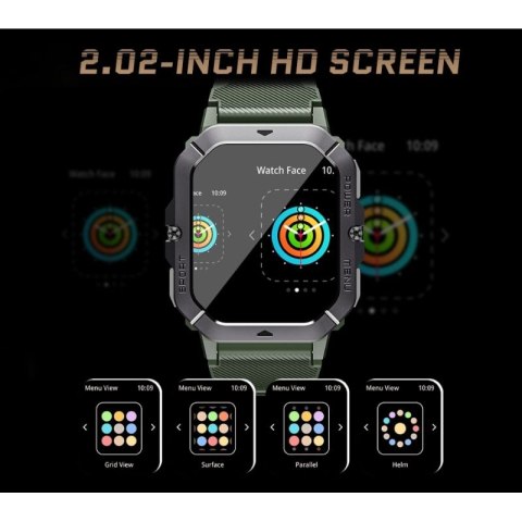 Smartwatch Męski Rubicon RNCF23-1 BLACK