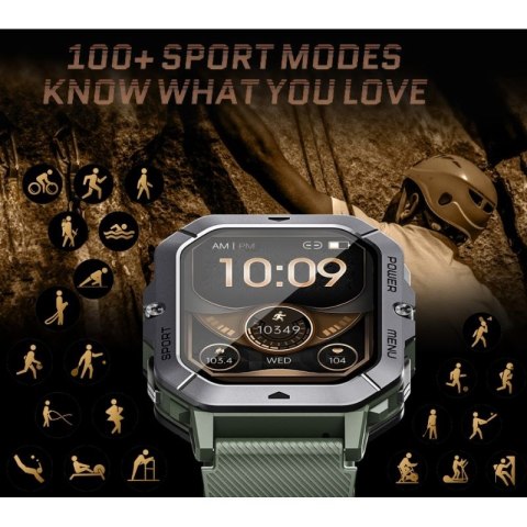 Smartwatch Męski Rubicon RNCF23-1 BLACK