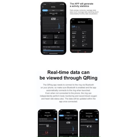 Smart Ring RUBICON R6 Deep Grey SIZE-10(US) SMARUB324