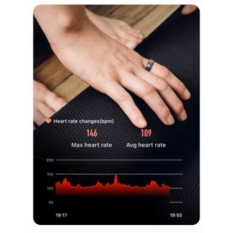 Smart Ring RUBICON R6 Gold/Silver SIZE-12(US) SMARUB329