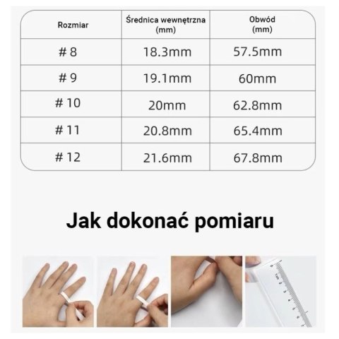 Smart Ring RUBICON R6 Gold/Silver SIZE-12(US) SMARUB329