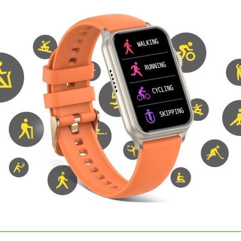 Smartwatch Damski RUBICON RNCF06 Black SMARUB222