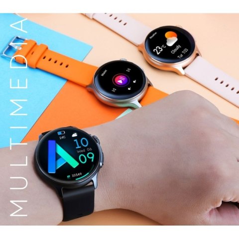 Smartwatch Męski RUBICON RNCF12 Tytan/Orange SMARUB245