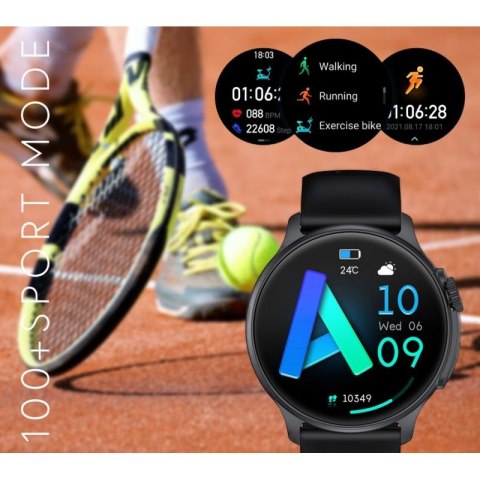 Smartwatch Męski RUBICON RNCF12 Tytan/Orange SMARUB245