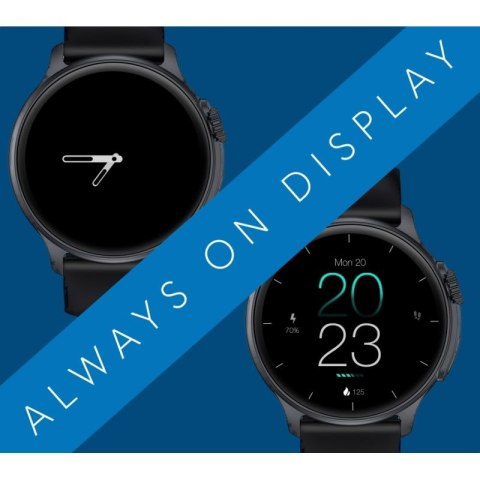 Smartwatch Męski RUBICON RNCF12 Tytan/Orange SMARUB245