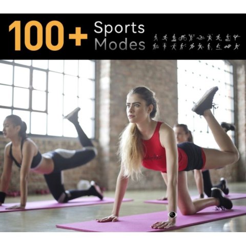 Smartwatch RUBICON RNCF14 Silver/White SMARUB252