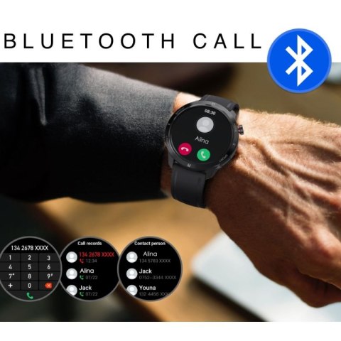 Smartwatch RUBICON RNCF14 Silver/White SMARUB252