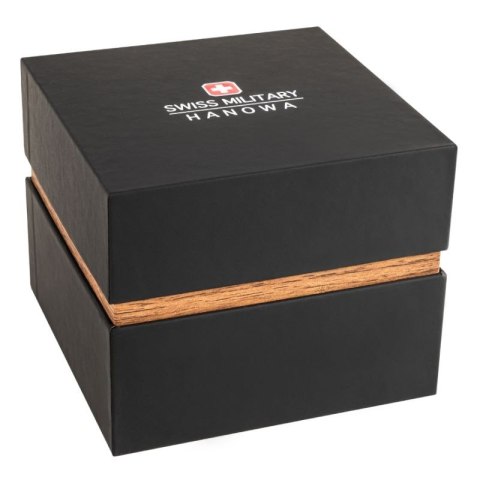 Zegarek Męski SWISS MILITARY HANOWA Afterburn GMT SMWGB0003201 + BOX