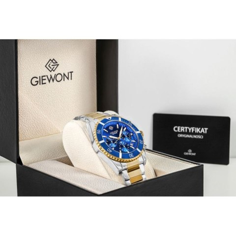 Zegarek Męski Giewont Chronograph Sapphire Multikolor GW3970-B5