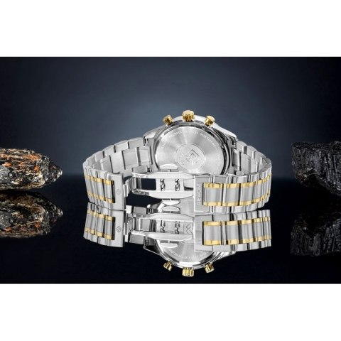 Zegarek Męski Giewont Chronograph Sapphire Zielony GW6310-B6