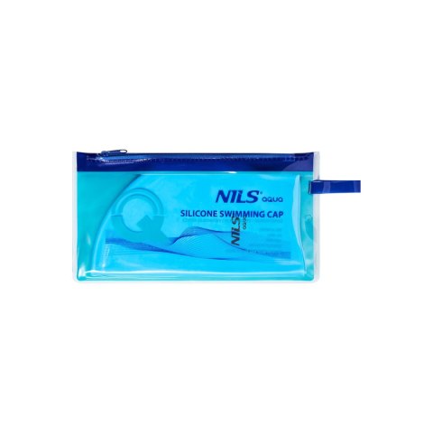 NQC JEDNOKOLOROWY BL02 NIEBIESKI CZEPEK SILIKONOWY NILS AQUA NQC JEDNOKOLOROWY BL02 NIEBIESKI CZEPEK SILIKONOWY NILS AQUA