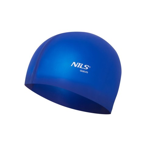 NQC JEDNOKOLOROWY BL04 CIEMNONIEBIESKI CZEPEK SILIKONOWY NILS AQUA NQC JEDNOKOLOROWY BL04 CIEMNONIEBIESKI CZEPEK SILIKONOWY NILS AQUA