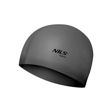 NQC JEDNOKOLOROWY SL02 CIEMNOSZARY CZEPEK SILIKONOWY NILS AQUA NQC JEDNOKOLOROWY SL02 CIEMNOSZARY CZEPEK SILIKONOWY NILS AQUA
