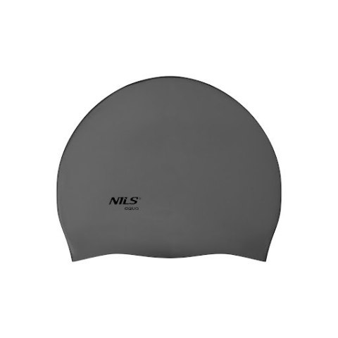 NQC JEDNOKOLOROWY SL02 CIEMNOSZARY CZEPEK SILIKONOWY NILS AQUA NQC JEDNOKOLOROWY SL02 CIEMNOSZARY CZEPEK SILIKONOWY NILS AQUA