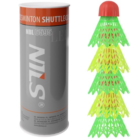 NBL6595 LOTKI NYLON LED DO CROSSMINTONA 5 SZT. NILS NBL6595 LOTKI NYLON LED DO CROSSMINTONA 5 SZT. NILS