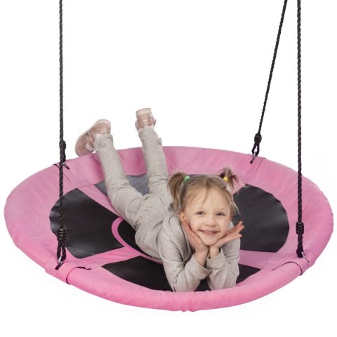 NB5031 BOCIANIE GNIAZDO HUŚTAWKA RÓŻOWE ŚR.100 CM NILS