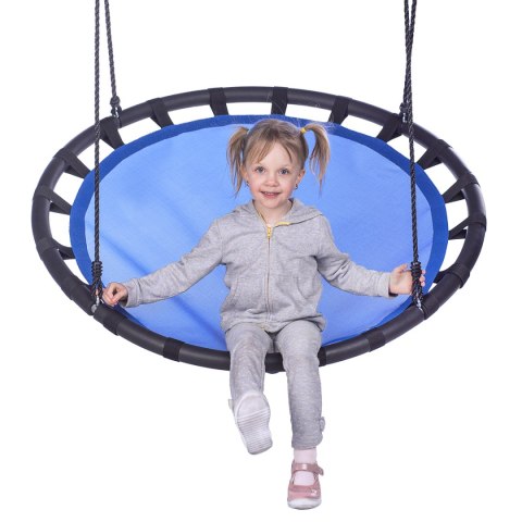 NB5035 BOCIANIE GNIAZDO HUŚTAWKA NIEBIESKIE ŚR.110 CM NILS